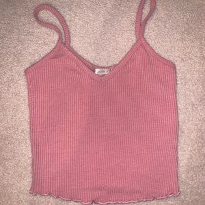 V neck crop top